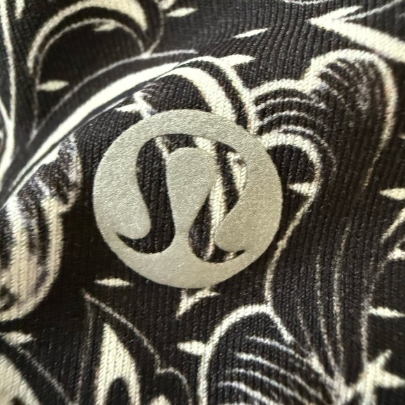 Lululemon Energy Bra Infinity Energy Bra Alpine White Black Size 4 - Picture 6 of 9